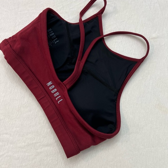 No Bull Sports Bra Red Small - Picture 9 of 14